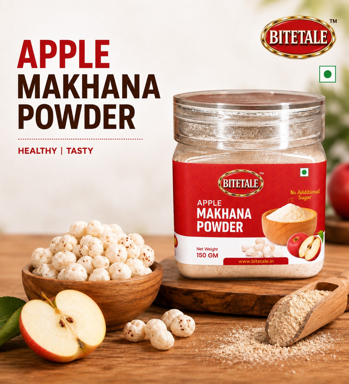 APPLE MAKHANA POWDER