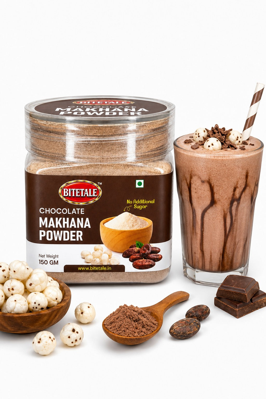 CHOCOLATE MAKHANA POWDER