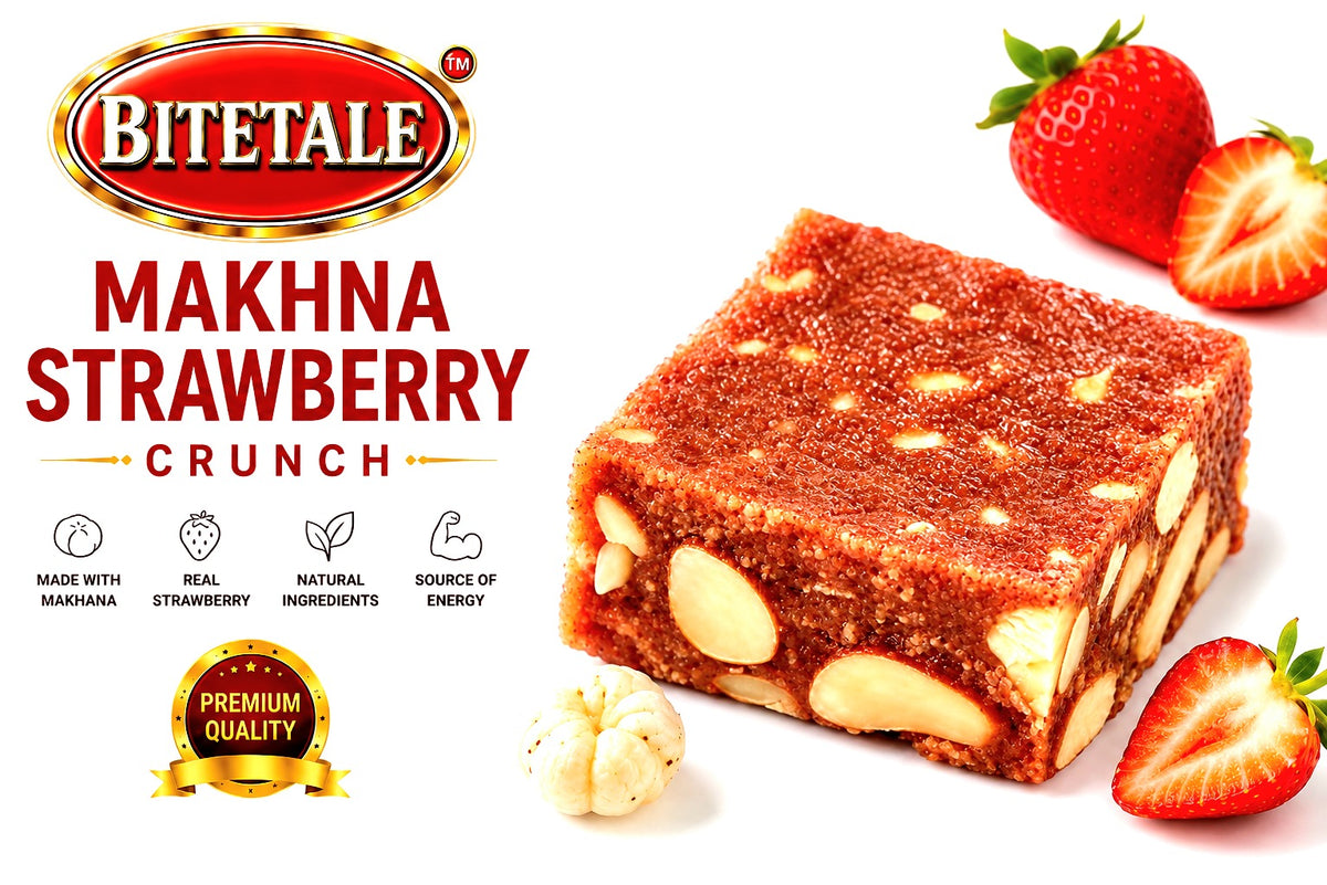MAKHANA STRAWBERRY CRUNCH